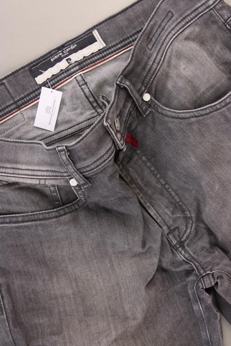 Pierre Cardin Straight Jeans für Herren Gr. W33/L30 grau aus Baumwolle