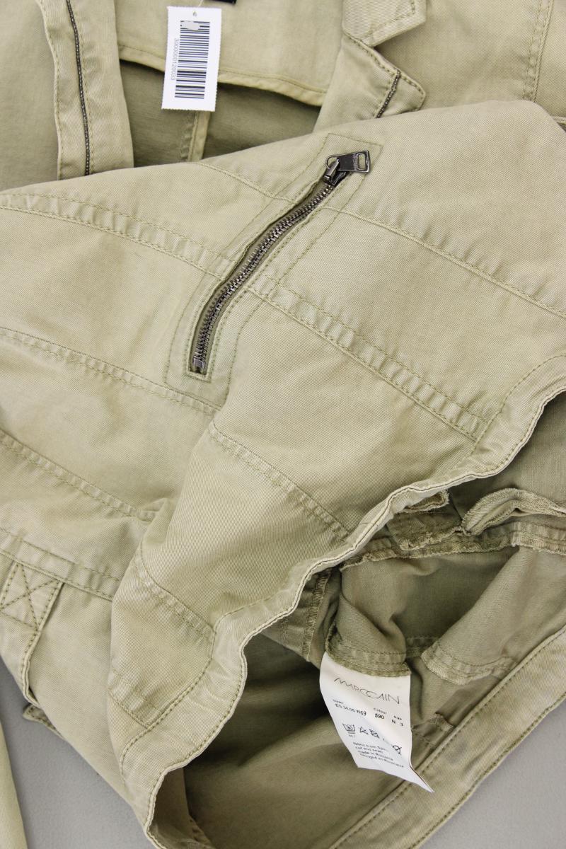 Marc Cain Classic Jacke Gr. 38 olivgrün aus Lyocell