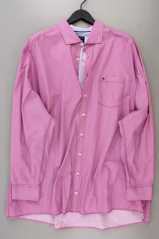 Casa Moda Langarmhemd Gr. 4XL für Herren Gr. XXXL pink aus Baumwolle