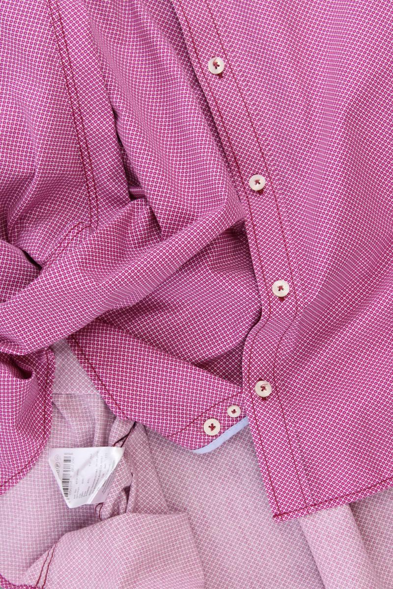 Casa Moda Langarmhemd Gr. 4XL für Herren Gr. XXXL pink aus Baumwolle
