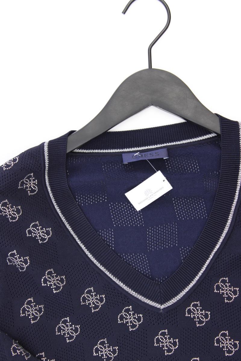Guess Feinstrickpullover Gr. M neuwertig blau