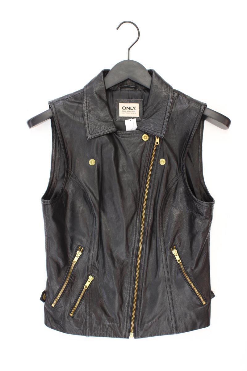 Only Lederweste Gr. S schwarz