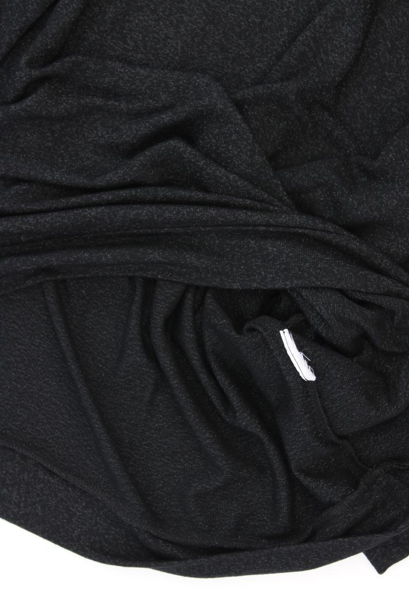 Street One Shirt mit Glitzer Gr. 46 Langarm schwarz