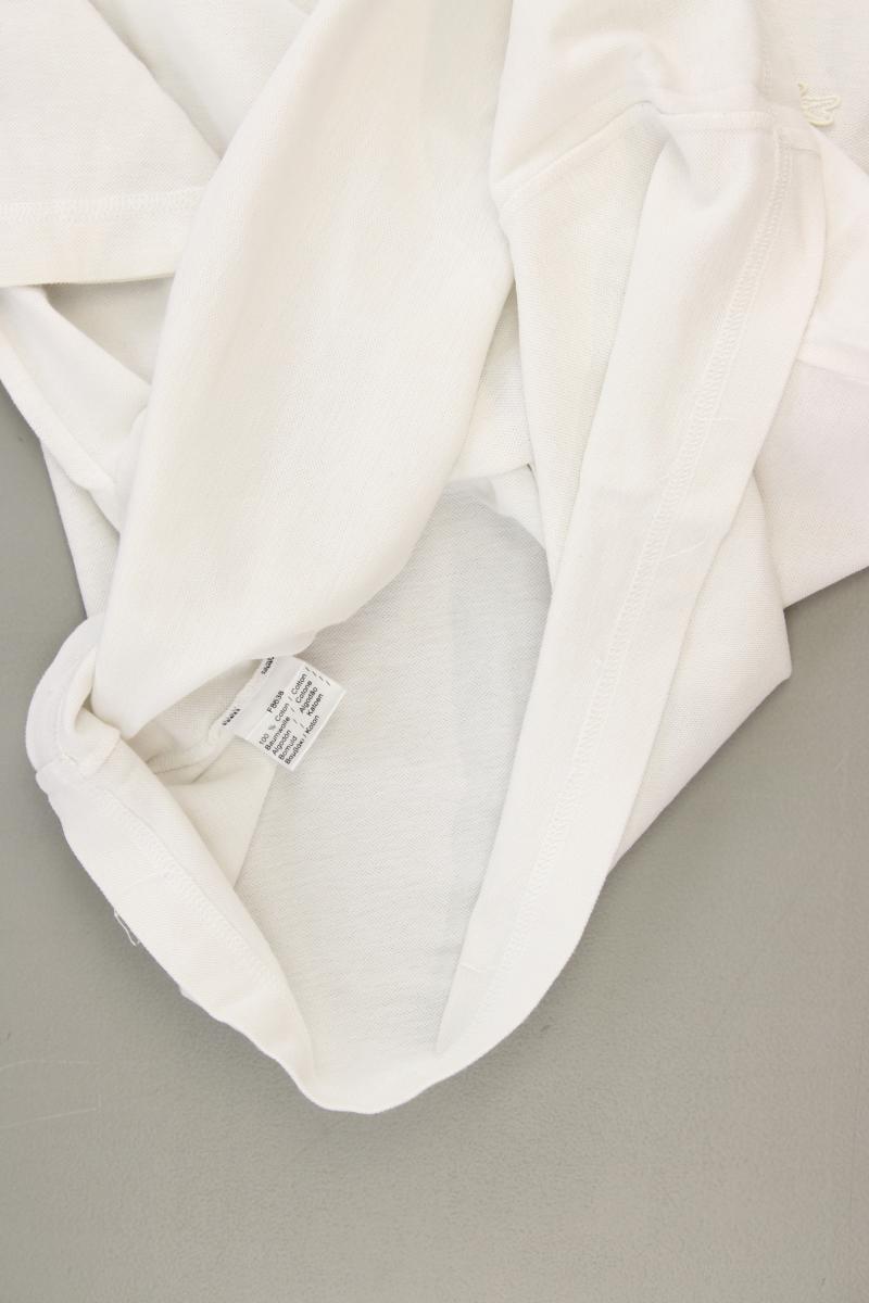 Lacoste T-Shirt Gr. 36 Kurzarm weiß aus Baumwolle