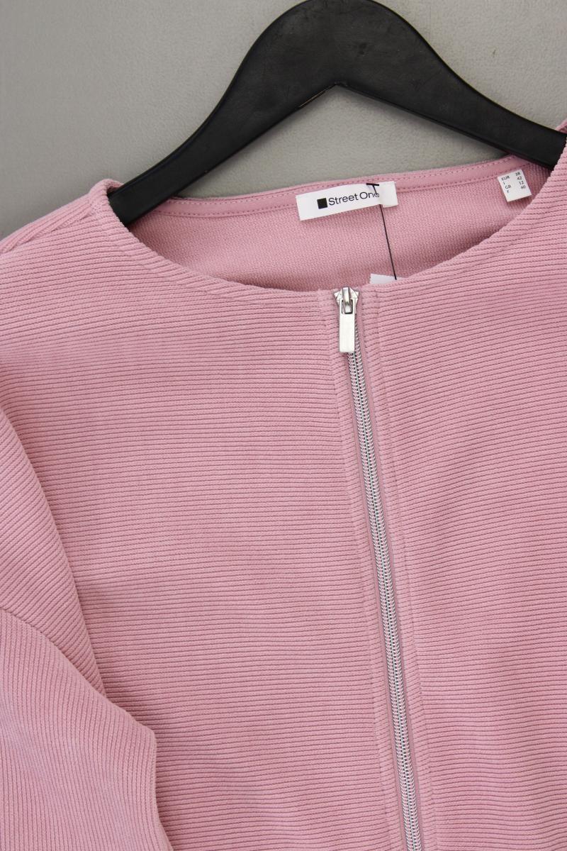 Street One Strickjacke Gr. 38 neuwertig Langarm rosa