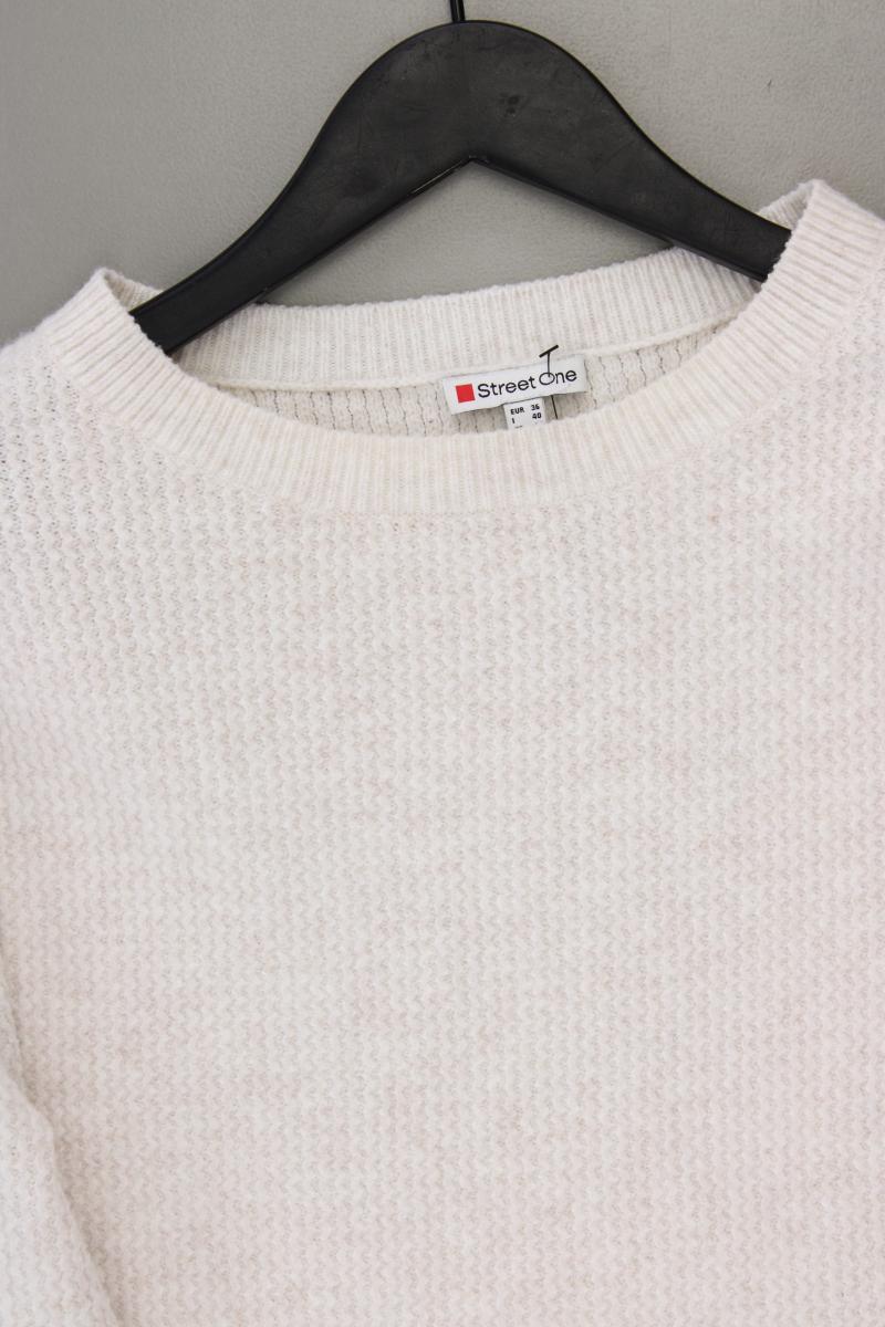 Street One Feinstrickpullover Gr. 36 neuwertig creme