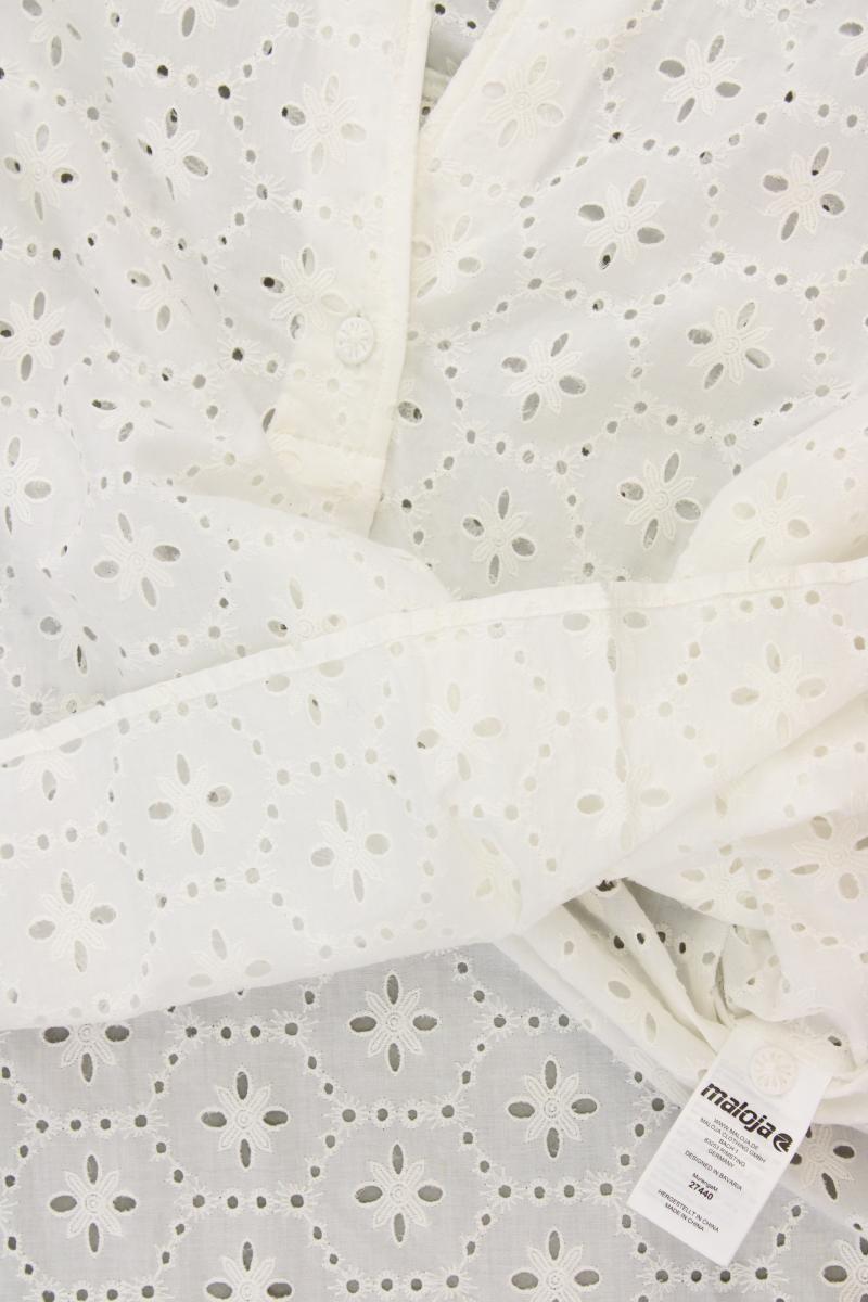 Maloja Classic Bluse Gr. S 3/4 Ärmel creme aus Baumwolle