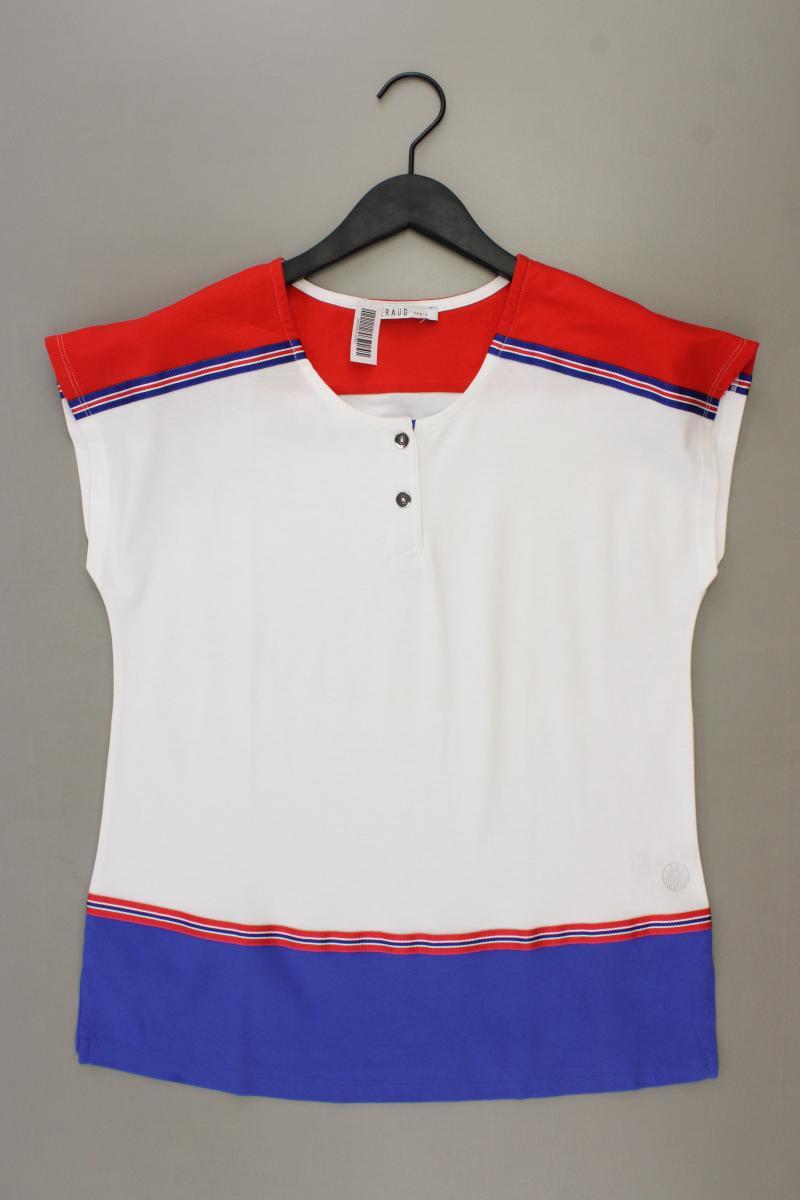 FERAUD PARIS T-Shirt Gr. 40 Kurzarm mehrfarbig aus Baumwolle