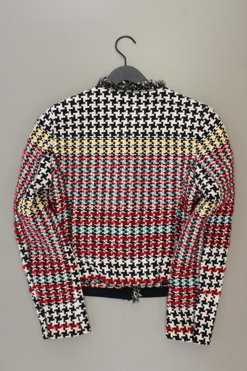 Oui Regular Jacke Gr. 38 mehrfarbig aus Baumwolle