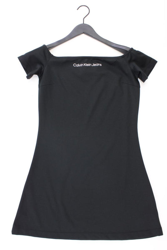 Calvin Klein Jeans Stretchkleid Gr. L neu mit Etikett Kurzarm schwarz