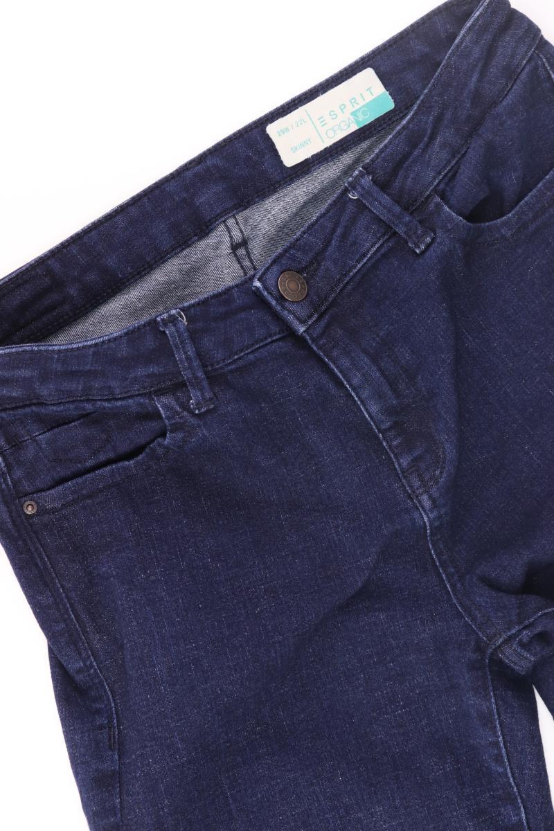 Esprit Organic 7/8 Jeans Gr. W29/L22 blau