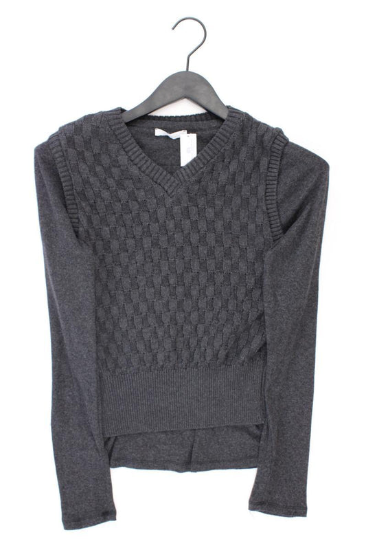 Zara Feinstrickpullover Gr. M grau