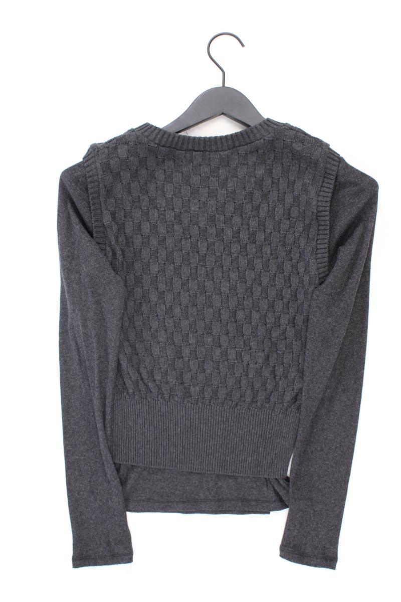 Zara Feinstrickpullover Gr. M grau