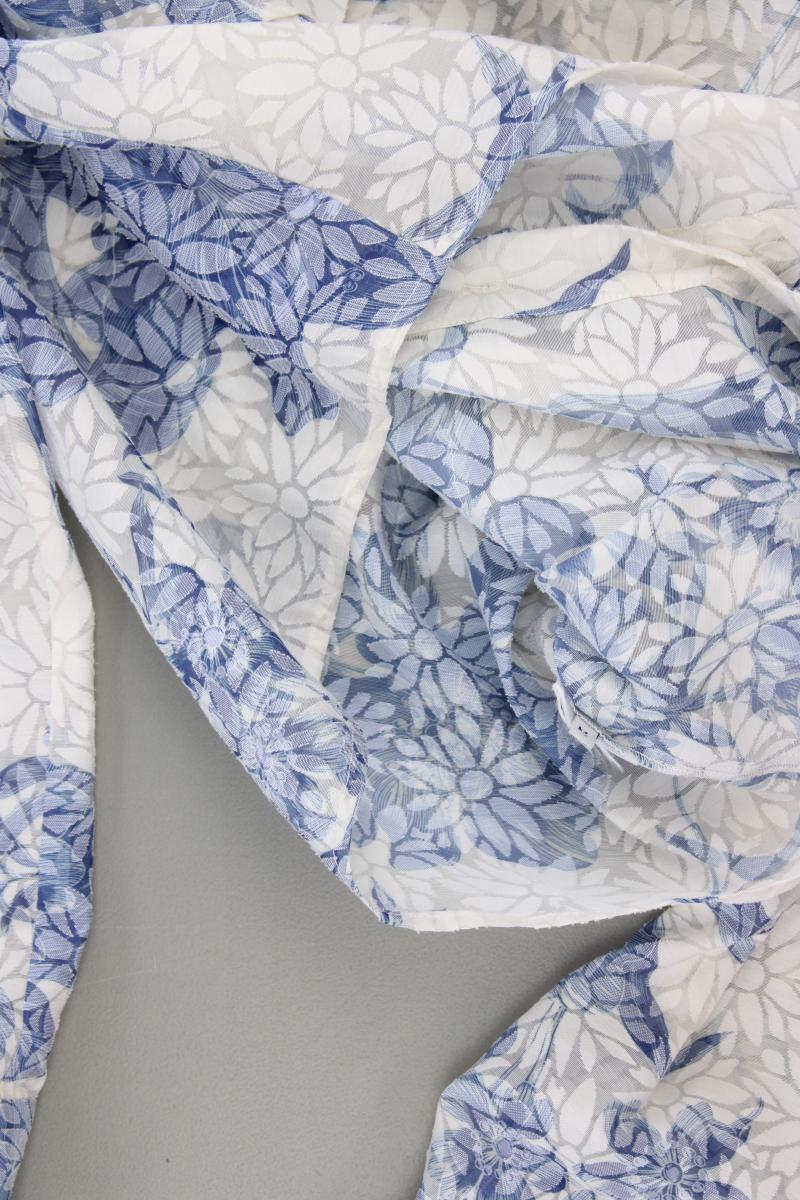 Guess Langarmbluse Gr. M mit Blumenmuster blau