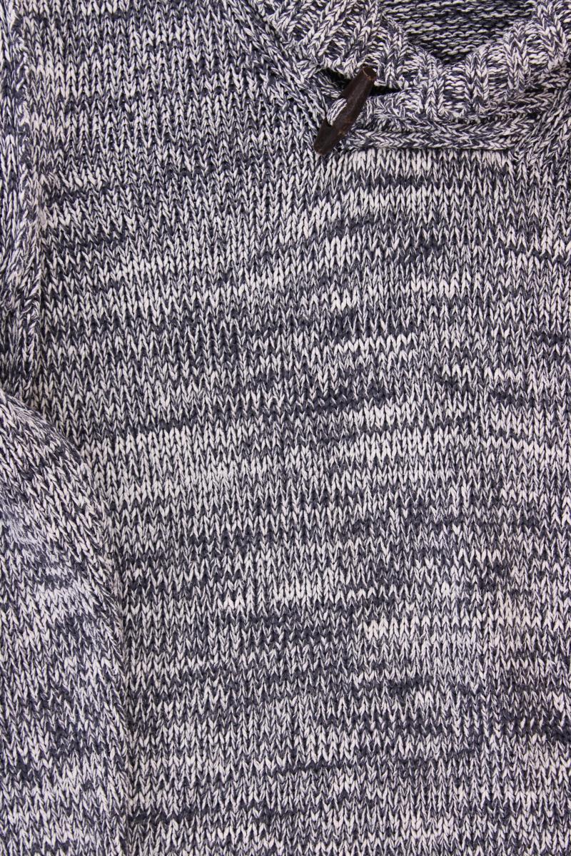 s.Oliver Grobstrickpullover für Herren Gr. XL blau aus Baumwolle