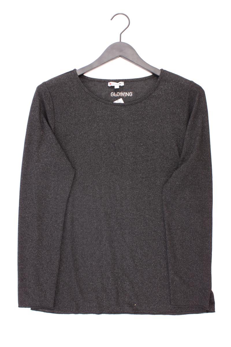 Street One Longsleeve-Shirt Gr. 42 Langarm schwarz
