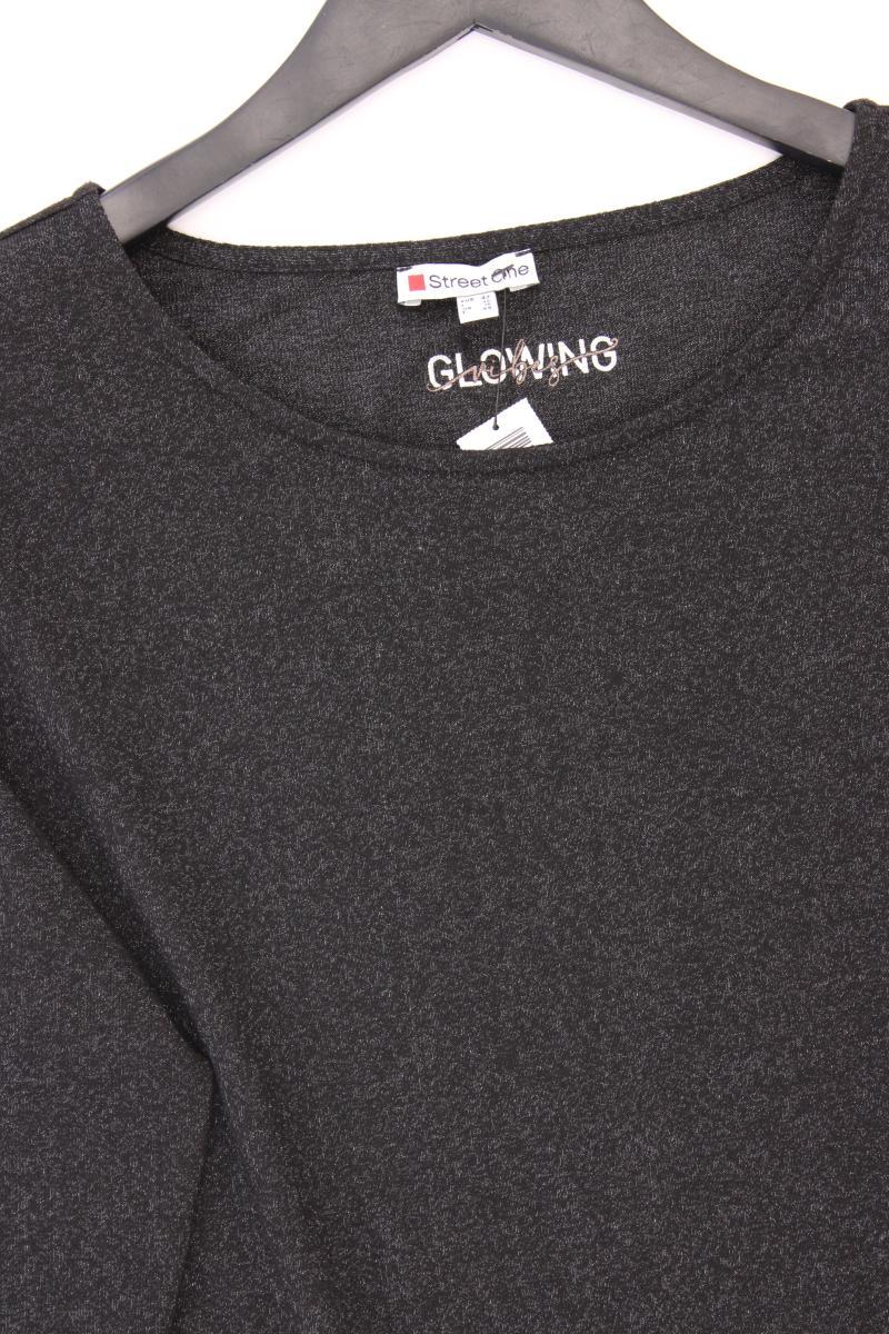 Street One Longsleeve-Shirt Gr. 42 Langarm schwarz