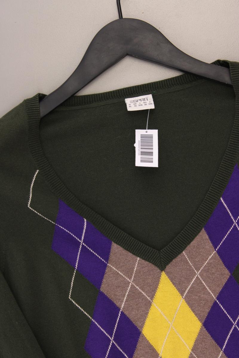 Esprit Feinstrickpullover Gr. XL grün