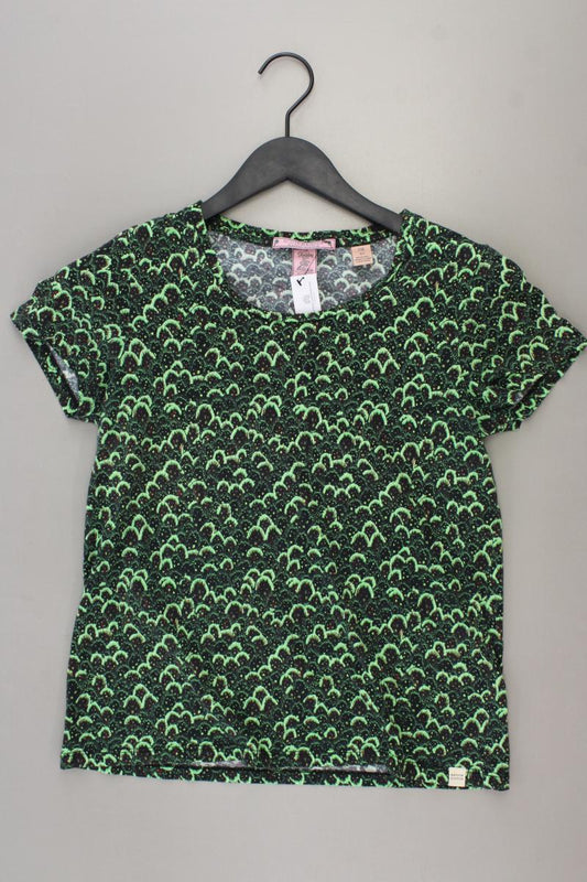 Scotch & Soda Printshirt Gr. XS Kurzarm grün aus Baumwolle