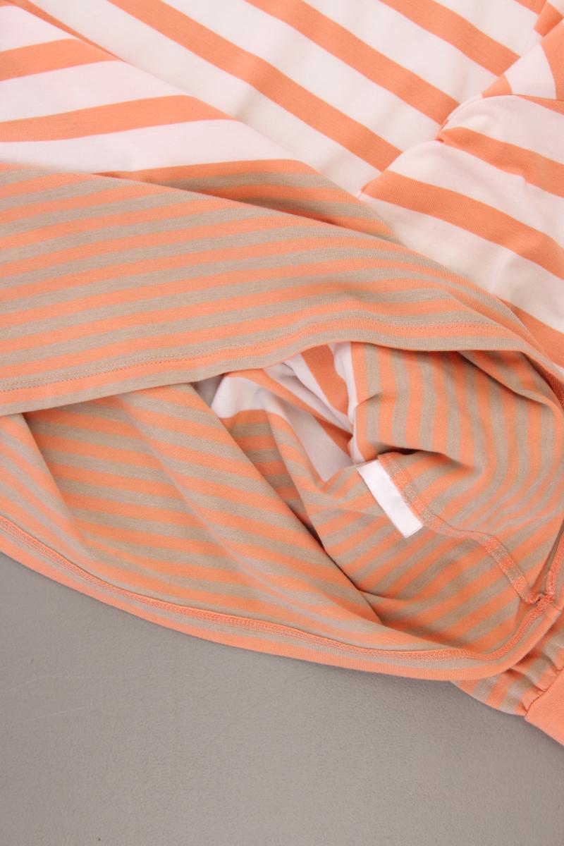 Street One Ringelshirt Gr. 40 gestreift Langarm orange