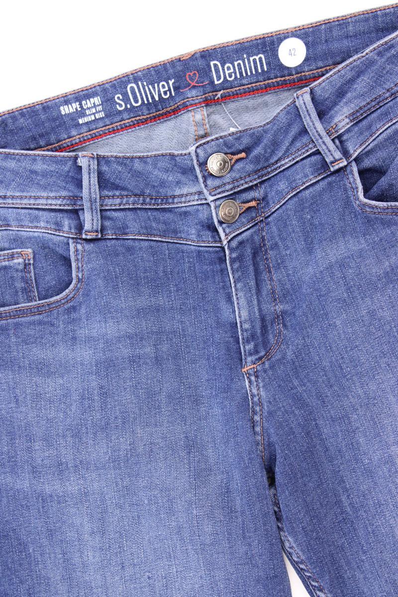 s.Oliver 7/8 Jeans Gr. 42 blau