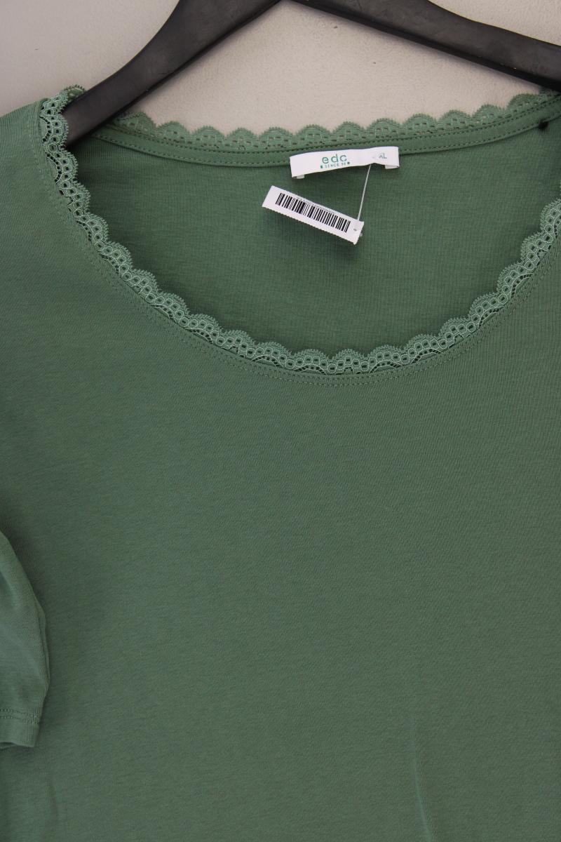 edc by Esprit T-Shirt Gr. XL Kurzarm grün