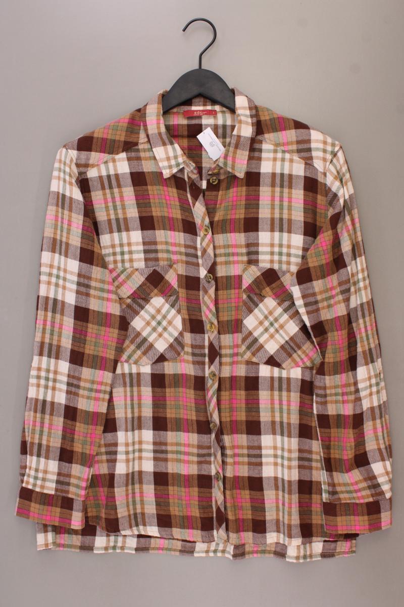 edc by Esprit Karobluse Gr. L kariert Langarm mehrfarbig