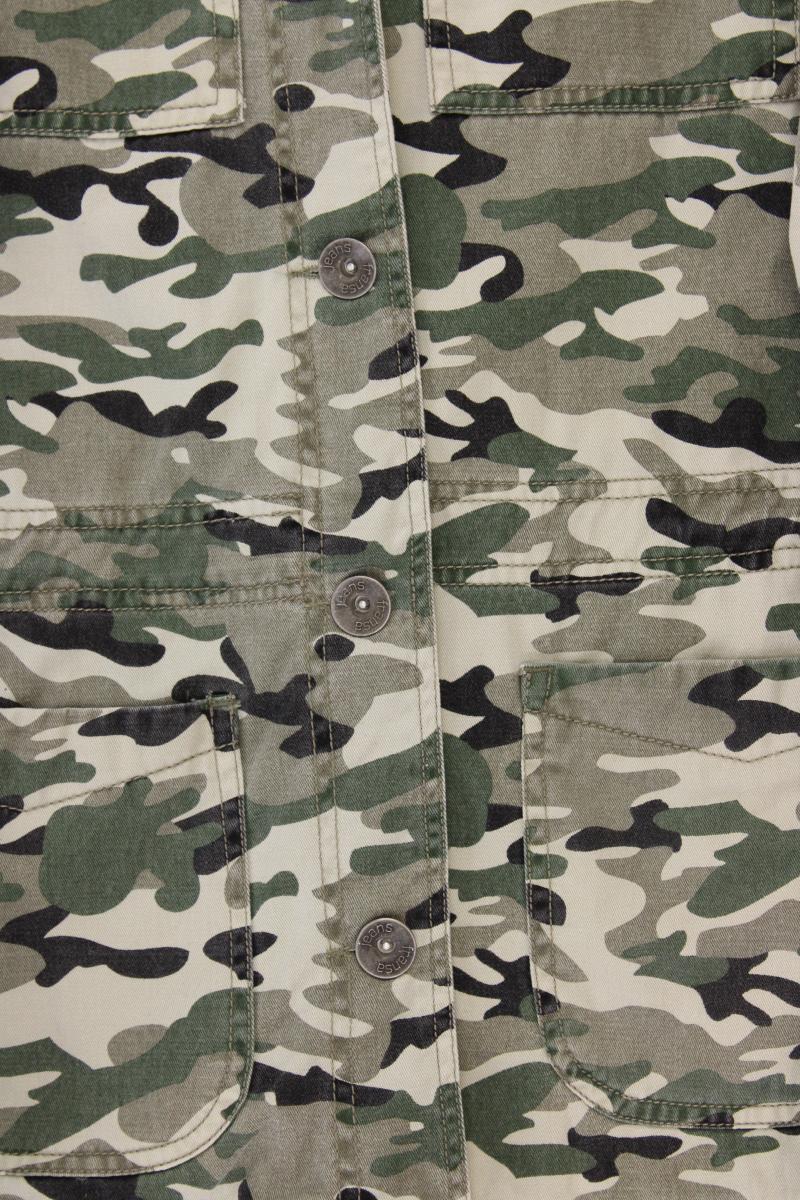 Fransa Übergangsjacke Gr. 42 camouflage olivgrün