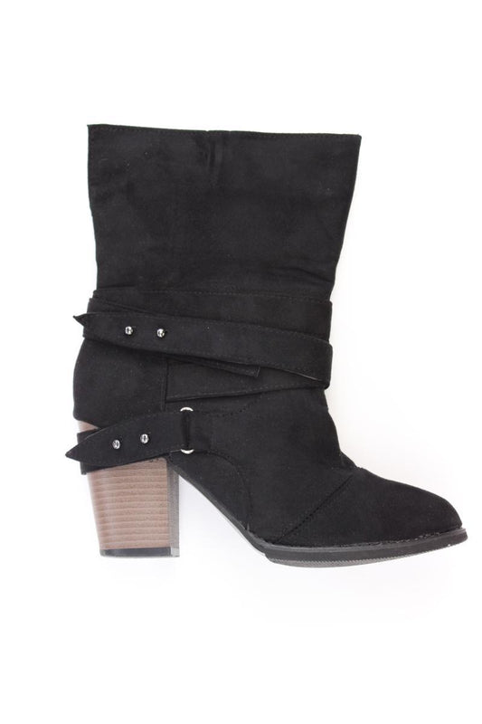 High-Heel Stiefel Gr. 43 schwarz