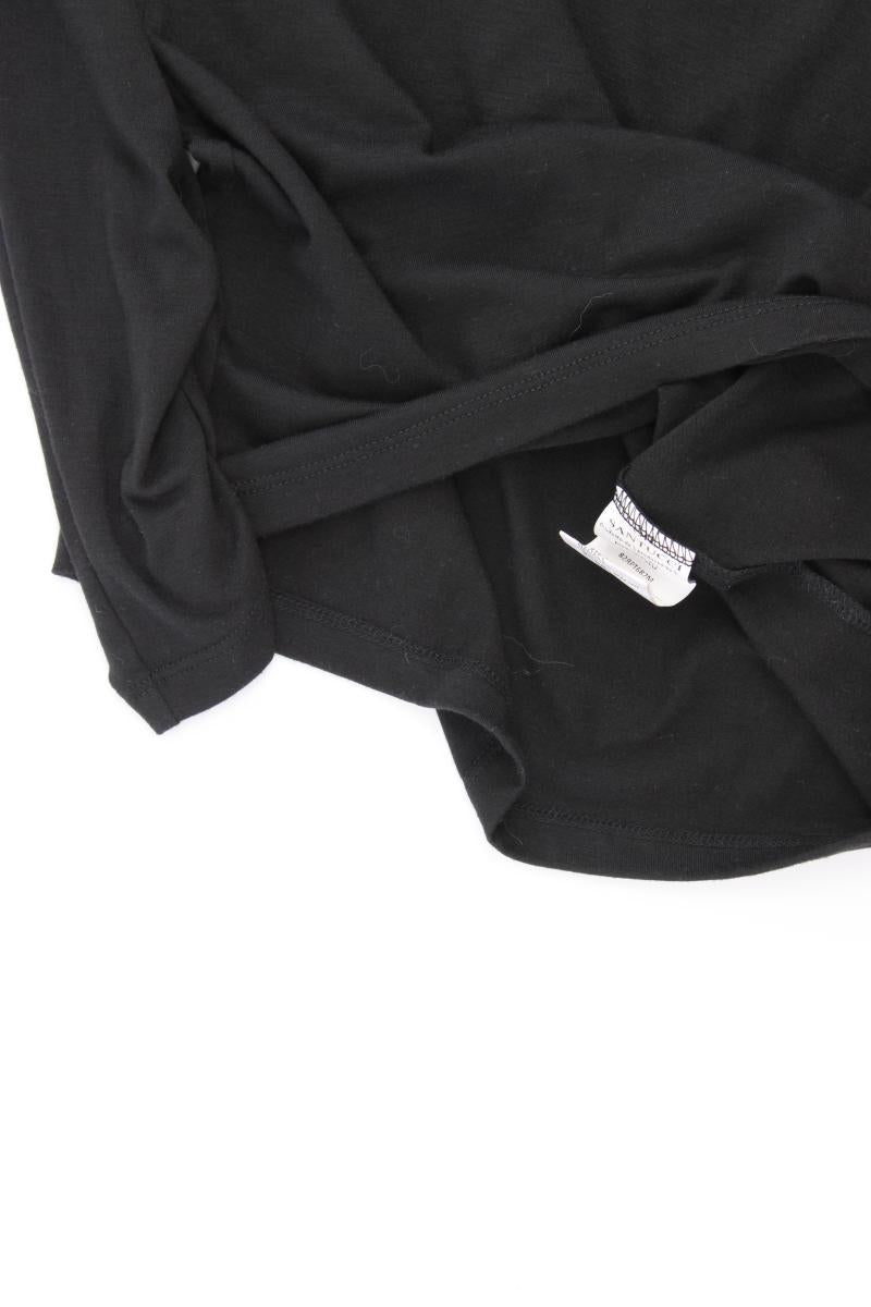 Gil Santucci Longsleeve-Shirt Gr. IT 42 (S) Langarm schwarz aus Polyester