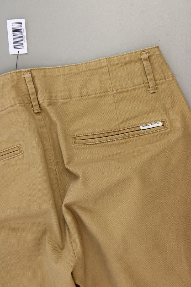 Scotch & Soda Chinohose Gr. w28/L32 braun aus Baumwolle
