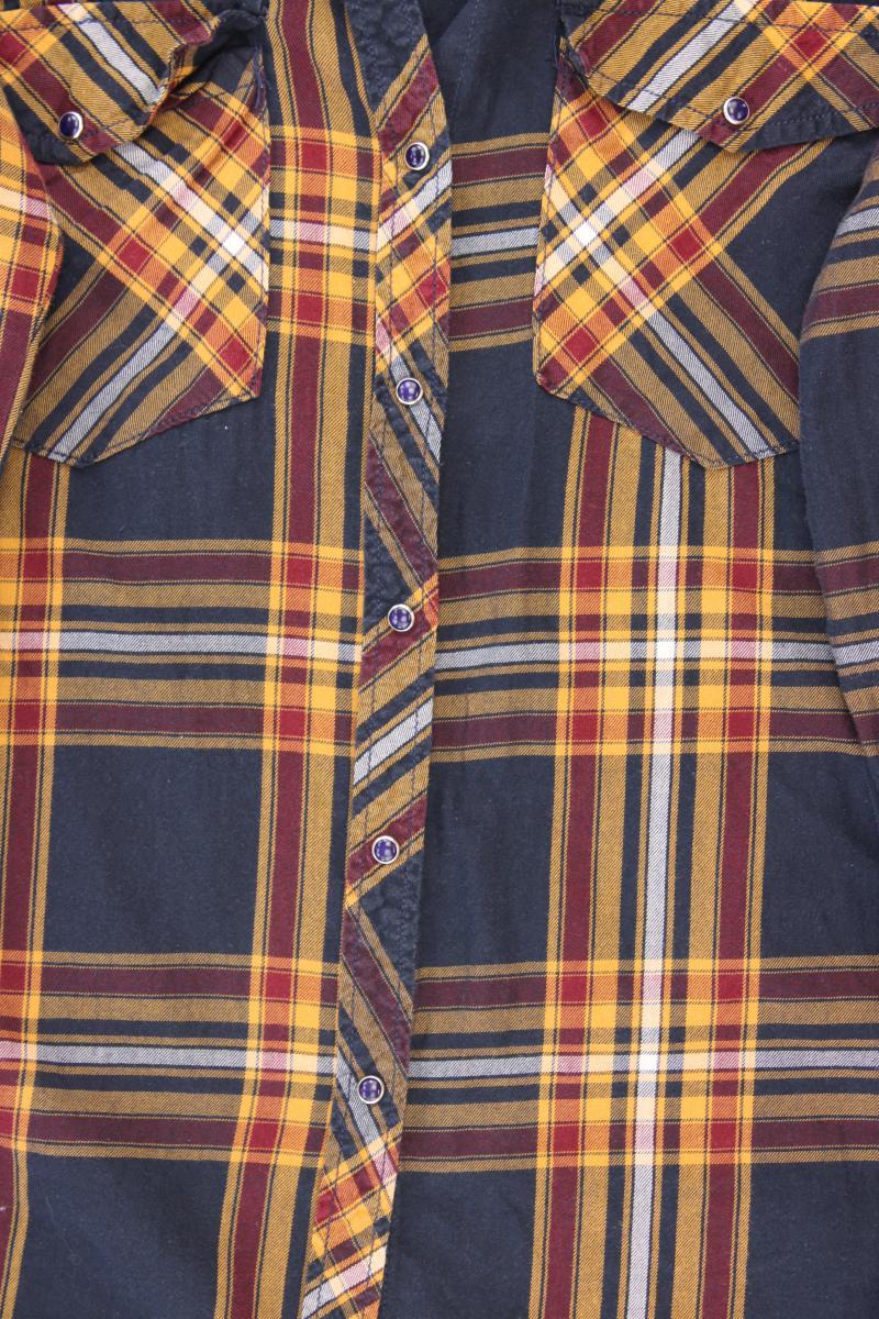 Stradivarius Karobluse Gr. L kariert Langarm mehrfarbig aus Baumwolle