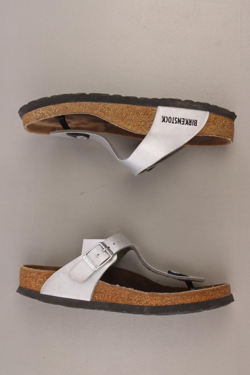 Birkenstock Sandalen Gr. 36 silber