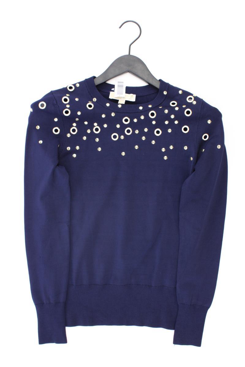 Michael Kors Feinstrickpullover Gr. S neuwertig blau aus Viskose