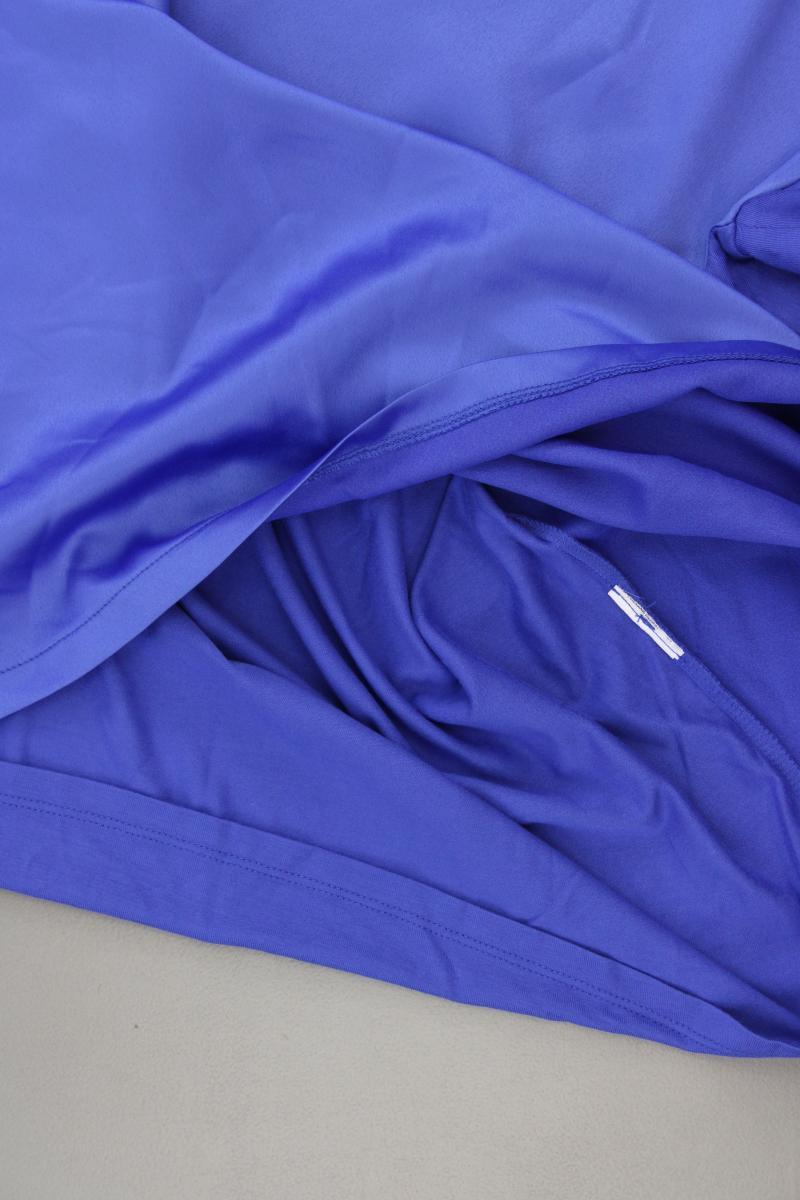 Christian Berg Kurzarmbluse Gr. 40 blau