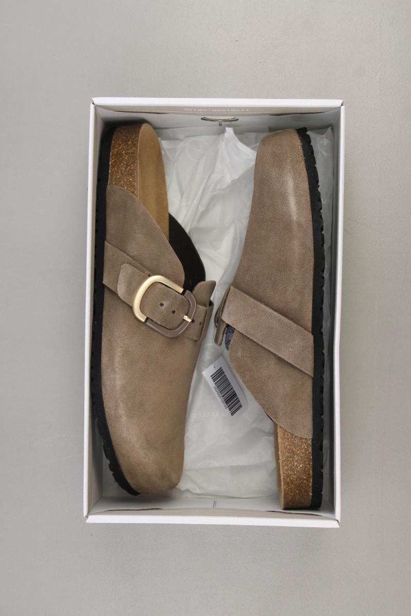Tamaris Pantolette Leder Gr. 42 neu mit Etikett Neupreis: 69,95€! braun