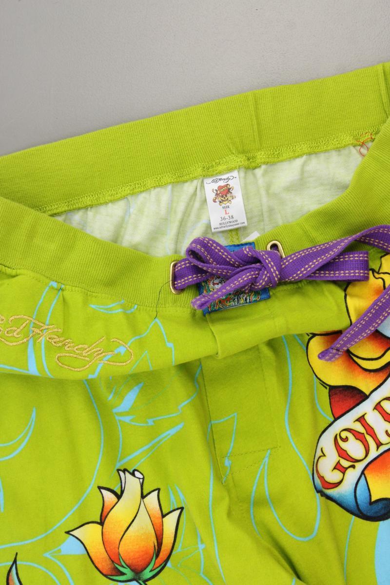 Ed Hardy Shorts für Herren Gr. L grün aus Baumwolle