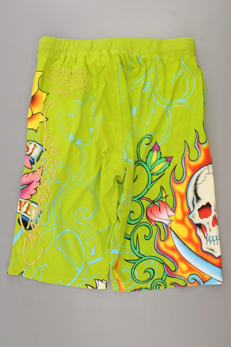 Ed Hardy Shorts für Herren Gr. L grün aus Baumwolle