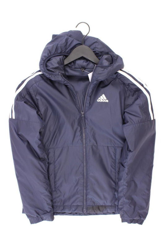 Adidas Kapuzenjacke Gr. XS blau aus Polyester