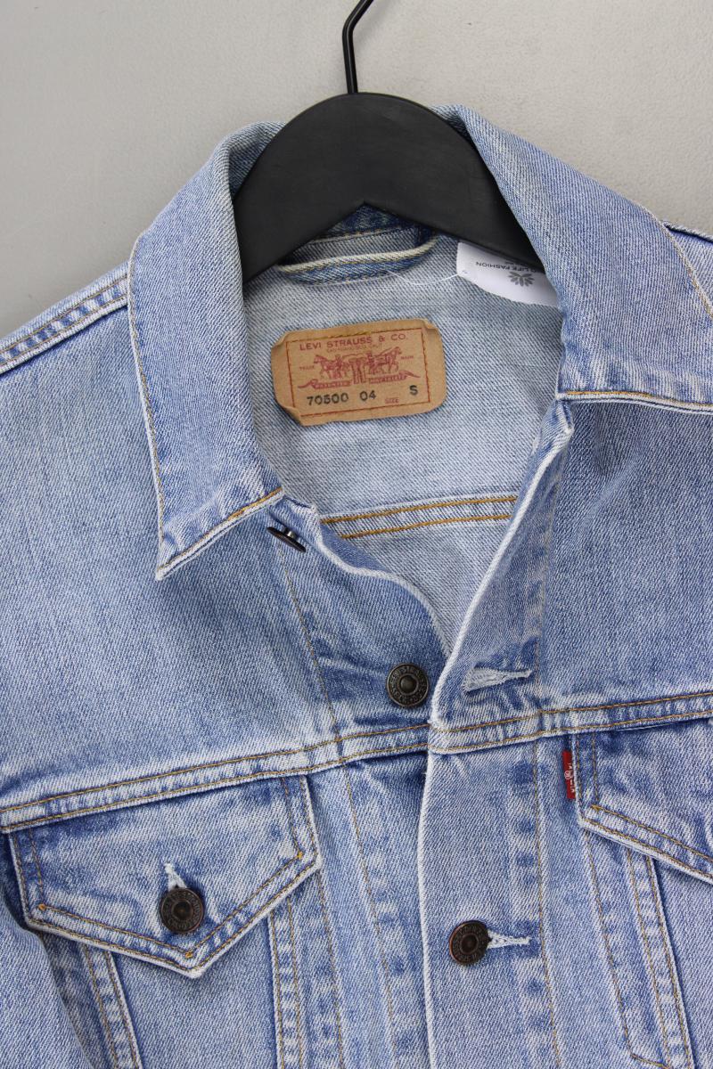 Levi's Jeansjacke für Herren Gr. S blau aus Baumwolle