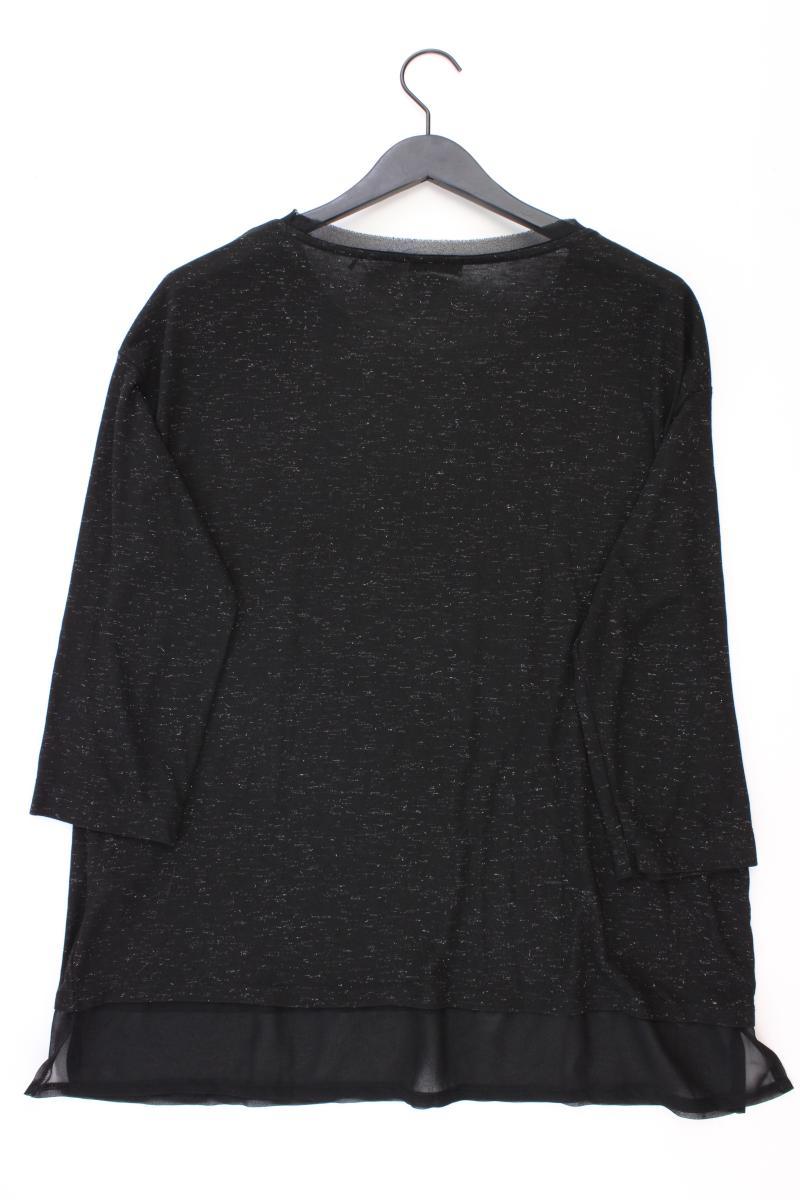 Triangle by s.Oliver Classic Shirt Gr. 48 3/4 Ärmel mit Glitzer schwarz