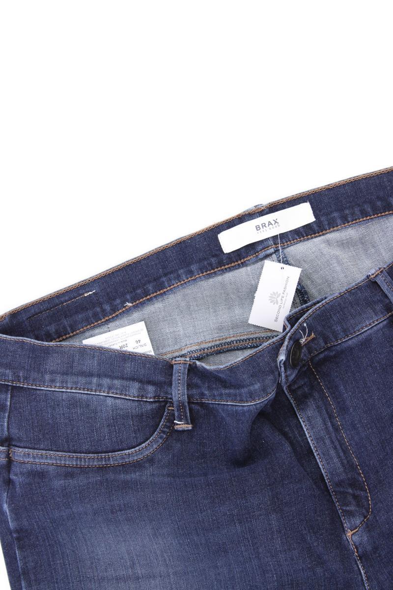 Brax Straight Jeans Gr. 46 blau aus Baumwolle