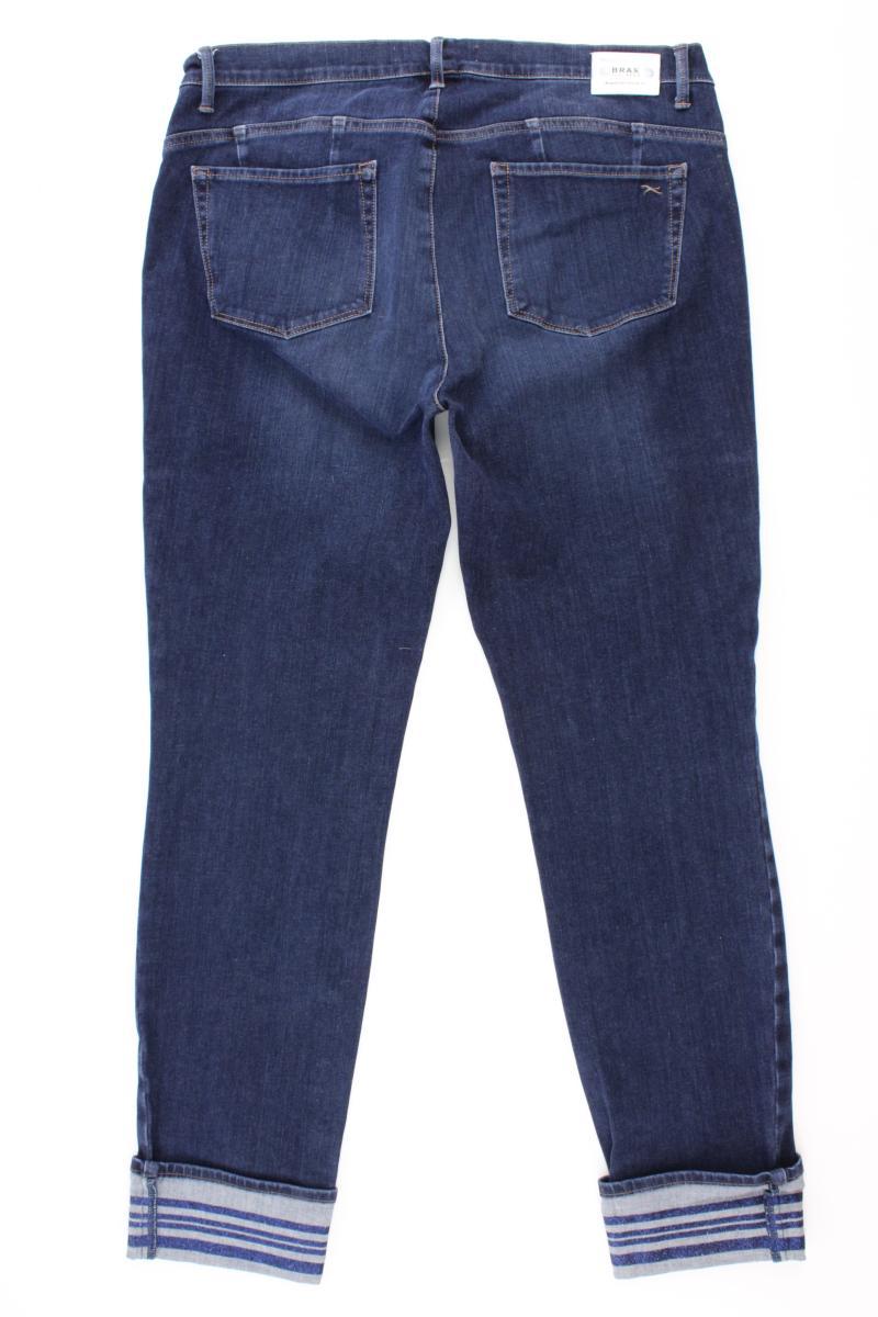 Brax Straight Jeans Gr. 46 blau aus Baumwolle