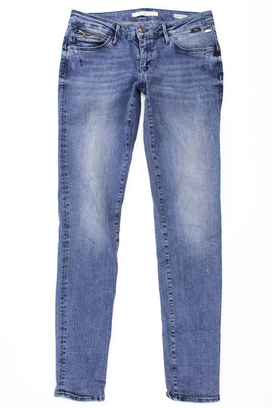 Mavi Skinny Jeans Gr. W29/L34 blau aus Baumwolle