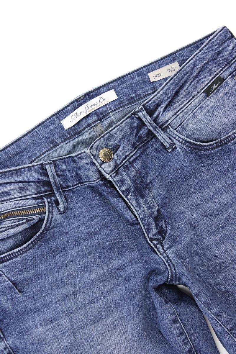 Mavi Skinny Jeans Gr. W29/L34 blau aus Baumwolle