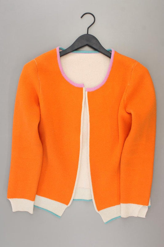81hours Strickjacke Gr. S Langarm orange aus Wolle