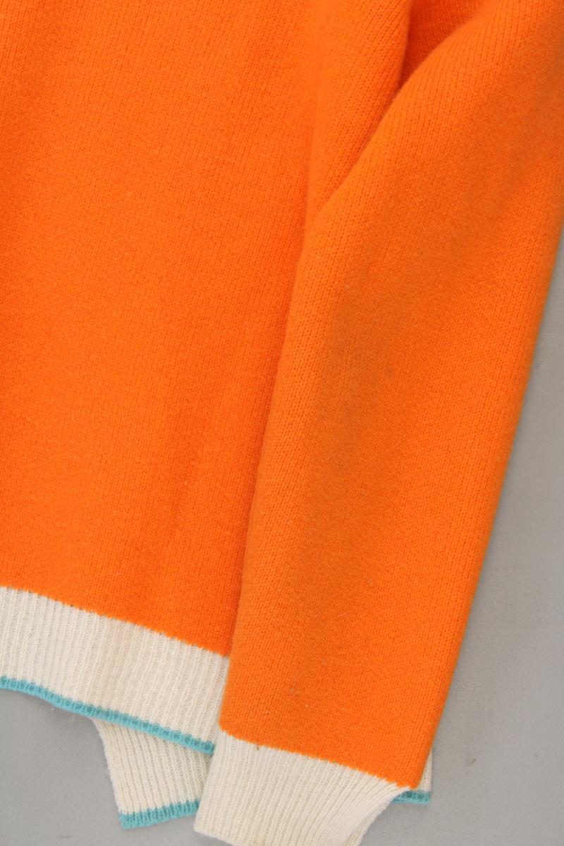 81hours Strickjacke Gr. S Langarm orange aus Wolle