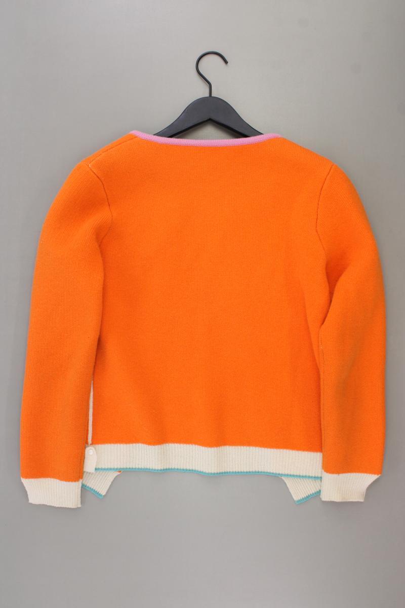 81hours Strickjacke Gr. S Langarm orange aus Wolle