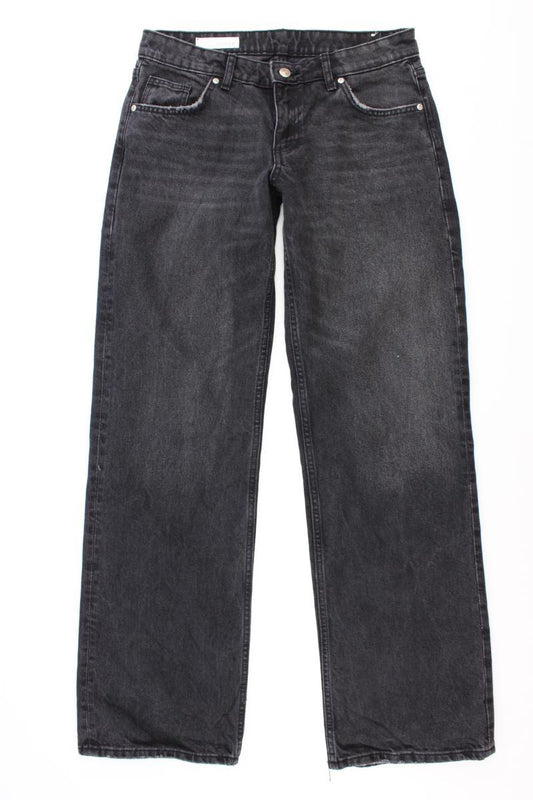 Zara Baggy Jeans Gr. 38 grau aus Baumwolle