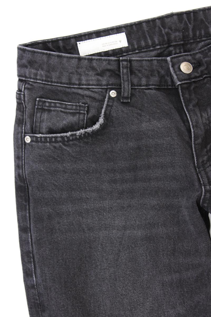 Zara Baggy Jeans Gr. 38 grau aus Baumwolle
